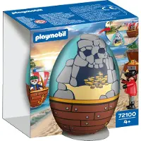 Playmobil – 72100 – Piraten speelset – 2-in-1 schatei