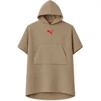 Puma unisex badponcho met capuchon voor strand en sauna 660009