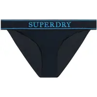 Superdry Logo Classic Bikinislip Blauw Grootte: 36