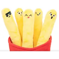 Just Play Emotional Support Fries - Friet knuffels - Kawaii Pluche set
