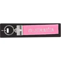 Depesche sleutelhanger vilt roze prinses accessoire 17 cm.