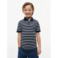 Tommy Hilfiger Shirt 'Essential Regular Fit Flag Embroidery' donkerblauw / wit