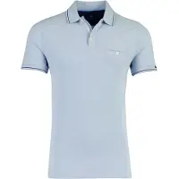 Baileys Polo heren Blauw Poloshirt 2-tone Oxford Pique 615205/62