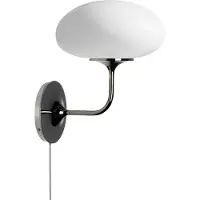 Gubi Wandlampe , Stemlite, dimbare, Metallic, Woonkamer, Metaal, Designer