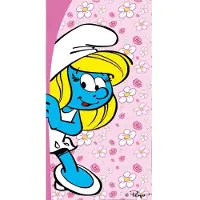 De Smurfen Smurfen (smurfin) strandlaken 70 x 140 cm polyester