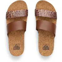 Reef Cushion Vista Hi Brown Leopard 41 Bruin Sandaal