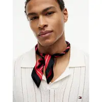 Tommy Hilfiger Sjaal blauw / navy / rood