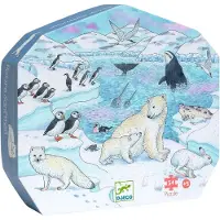 Djeco Puzzel - 54 Bakstenen - Polaire zachtheid - - OneSize - Puzzels