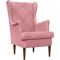 vidaXL Fauteuil Roze Fluweel