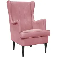 vidaXL Fauteuil Roze Fluweel
