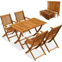 Casaria Tuinzitgroep Sydney Comfort 5-delig acaciahout FSC-gecertificeerd