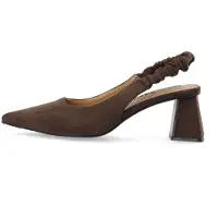 Bianco Slingpumps bruin