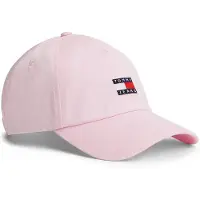 Tommy Hilfiger Pet 'Heritage Logo Baseball' navy / rosa / knalrood / wit