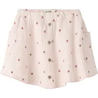 Lil´ Atelier Rok olijfgroen / rosa / lichtrood