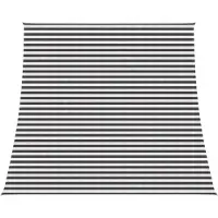 vidaXL Zonneschaduwzeil 4 / 5 x 4 m HDPE Rechthoekig Antraciet en Wit