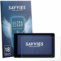 Savvies - Screenprotector voor Zontes 368G 2025 - Folie Beschermfolie transparant 18 Stuks