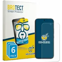 BROTECT - Screenprotector voor Honor 600 Pro - Folie Beschermfolie transparant 6 Stuks