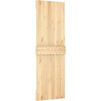 vidaXL Kruisdeur NARVIK 70x210cm Massief Pine Hout (Onbehandeld)
