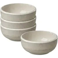 Villeroy & Boch Dipschalen Perlemor Sand ø 8 cm Set van 4