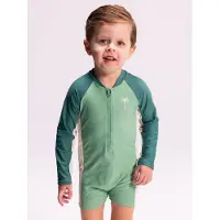 Swim Essentials UV Zwempak Jongens - Groen - Feeling Beachy - 86/92