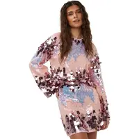 Studio Amaya Dames Rokken Dj Skirt - Roze - Maat L