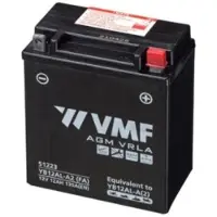 VMF PowerSport AGM 51223 / YB12AL-A2 / 512013012 accu (12V, 12Ah, 135A)