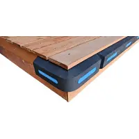 BREG Steigerfender - EVA foam - hoek 50 x 8 x 6 cm - waterdicht