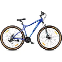 Sun baby VERDANT SHRED Mountainbike 29", MTB-fiets voor dames en heren, fiets 29 inch - aluminium frame, schijfremmen, 21 versnellingen - Blauw