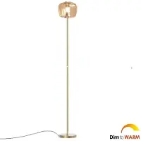 Freelight Vloerlamp Rosa H 170 cm rosé goud