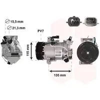 VAN WEZEL 1501K711 Aircopomp