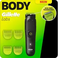Gillette Labs i5 Body + Intimate Trimmer - Lichaamstrimmer voor Mannen - van