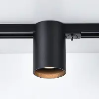 LumenXL 1-fase railspot Zylox in zwart