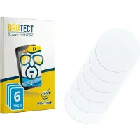 BROTECT - Screenprotector voor Fosmet Smartwatch 1.92" - Folie Beschermfolie transparant 6 Stuks