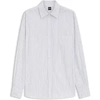 BOSS Blouse 'Saturday_1' marine / pastelblauw / wit