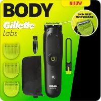 Gillette Labs i7 Body + Intimate Trimmer voor Mannen - LED Licht - SkinFirst Technologie