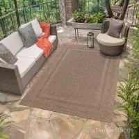 Muratap Sahara buitenkleed jute-look weerbestendig vloerkleed 240x340 cm