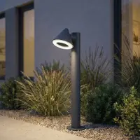LINDBY Buitenverlichting , Soran, Zwart, Metaal, Modern