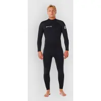 Rip Curl Trad 5/4 Mm Wetsuit Met Lange Mouwen En Rits Op De Rug