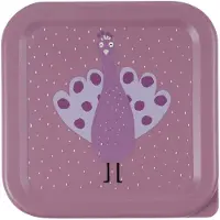 Trixie Set van 3 snackdozen – Mrs. Peacock – 3-delige snackbox – Makkelijk te openen – Ideaal voor kinderen