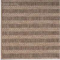 Muratap Sahara japandi buitenkleed jute-look weerbestendig vloerkleed 240x340 cm