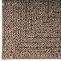 Muratap Sahara rond buitenkleed jute-look weerbestendig vloerkleed 240 cm rond