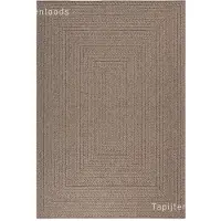 Muratap Sahara buitenkleed jute-look weerbestendig vloerkleed 80x150 cm