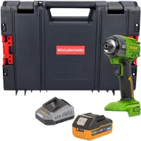 Procraft PS22bb accu-slagmoersleutel 20 V 230 Nm 1/2" borstelloos + 1x accu 4,0 Ah + oplader + RHINO-gereedschapskoffer