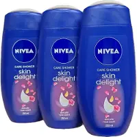 Nivea Douchegel Women – Skin Delight Delicate Rose - Voordeelverpakking - 3 x 250ml