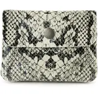 Bear design Etui Portemonnee Pietje Snake Grey