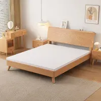HAUSS SPOLE Matras 90x200 cm - H3 Medium Stevig met Afneembare Wasbare Hoes - Ademend Schuim - Zonder Bedframe - Wit