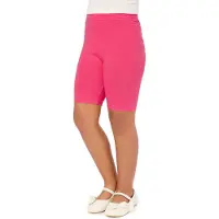 Merry Style MS-MS10-132-LE Meisjes Leggings - Sport - Vrijetijdsbroek - Kort – Viscose - Sporbroek - Yogabroek - Roze - 122