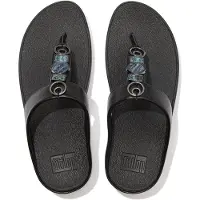 Original Brands FitFlop Fino Ergonomische Teenslipper - Zwart ZWART 43