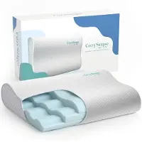 CozySense Ergonomisch Hoofdkussen - Verstelbaar Memory Foam Pillow - Traagschuim Slaapkussen - Zij- Rug & Buikslaper - 3-Lagensysteem - Orthopedisch - Bamboe Hoes