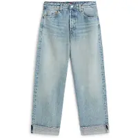 Tommy Hilfiger Layla High Rise Slim Straight Denim Light Size: W28L32 | Jeans Outlet | Dames | Blauw